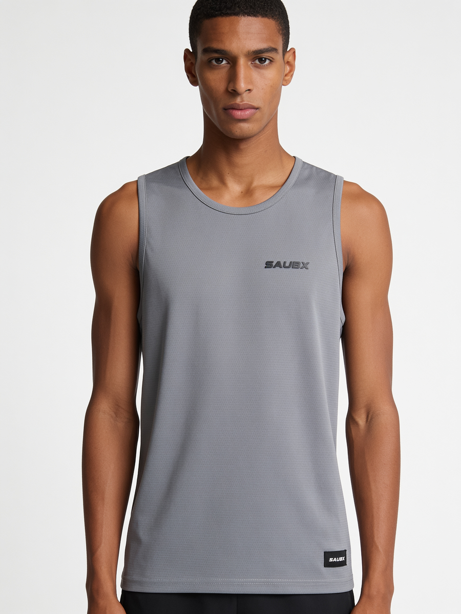 SAUBX Round Neck Tee — Stevia Matty (Dry-Fit)